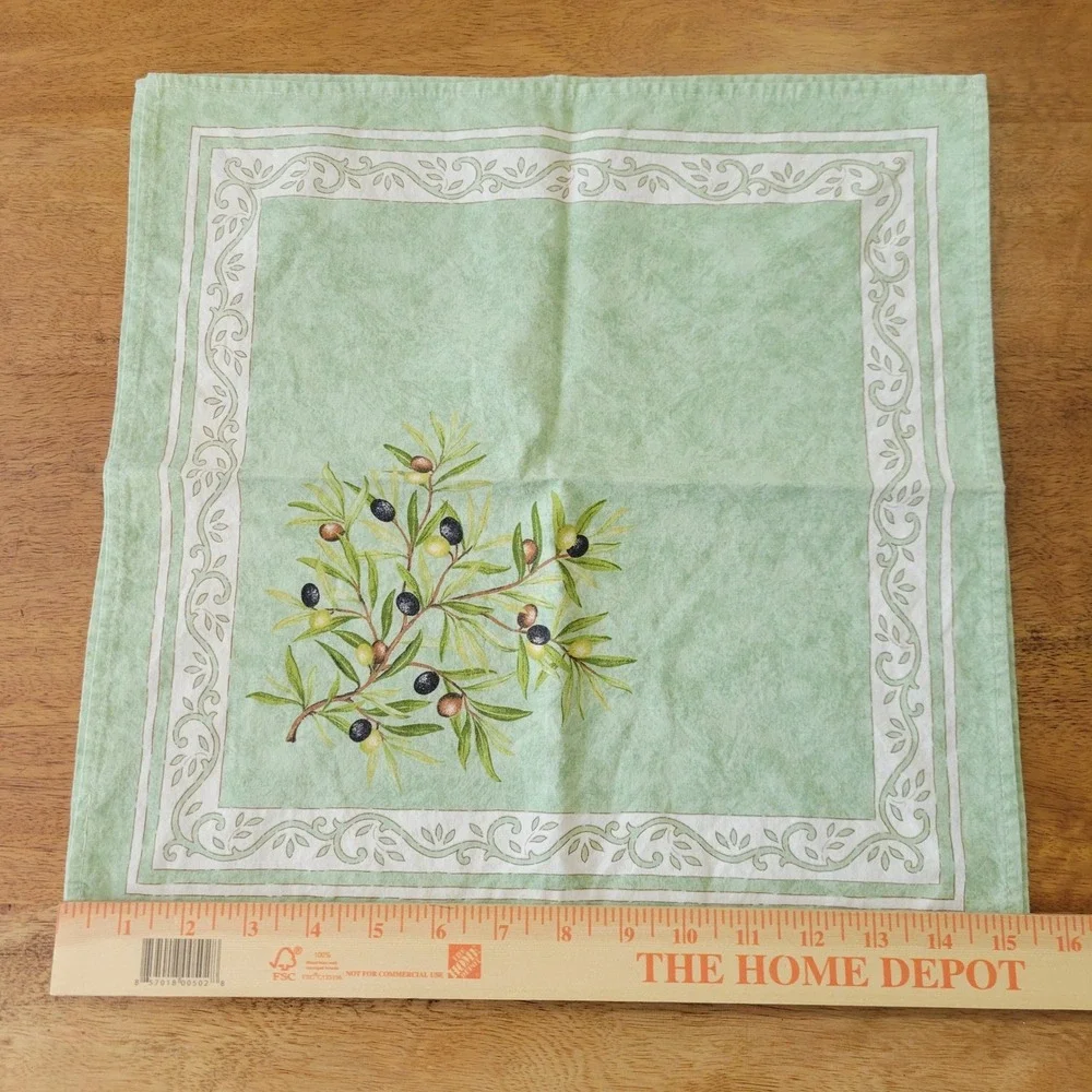 L'Ensoleillade France Cotton Napkins x2 15.5